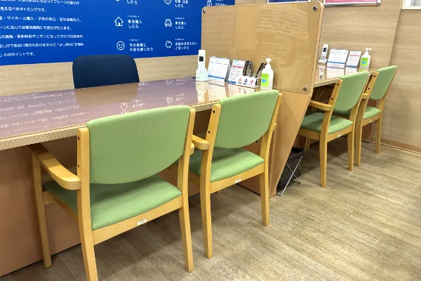保険相談、保険見直し、保険比較を店舗で