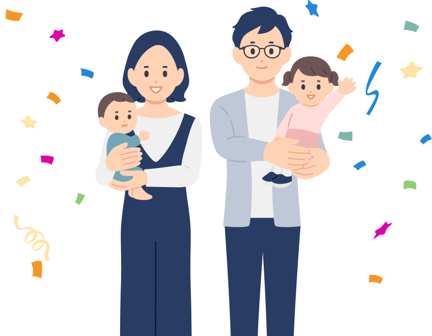 小さいお子さま連れのお客様