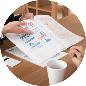 証券確認＋アドバイス イメージ