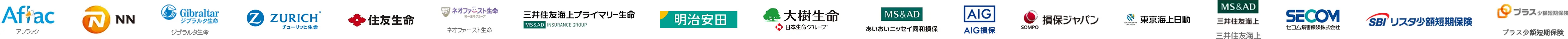 株式会社保険見直し本舗の取扱保険会社