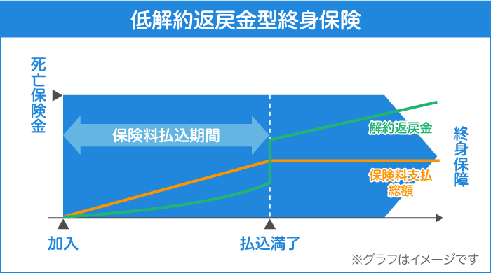 低解約返戻金型終身保険
