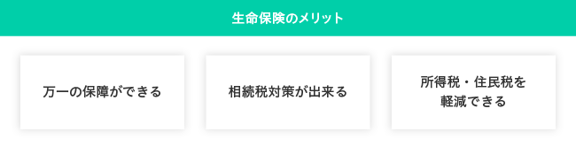 生命保険のメリット