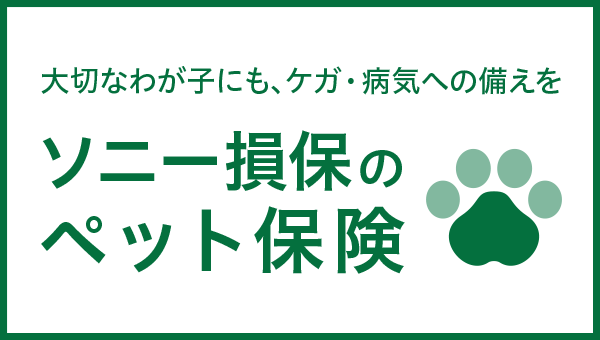 ソニー損保のペット保険「どうぶつ健保」